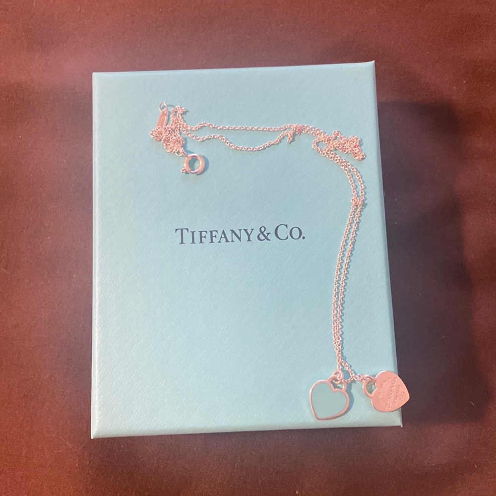 Return to Tiffany Double Heart Necklace